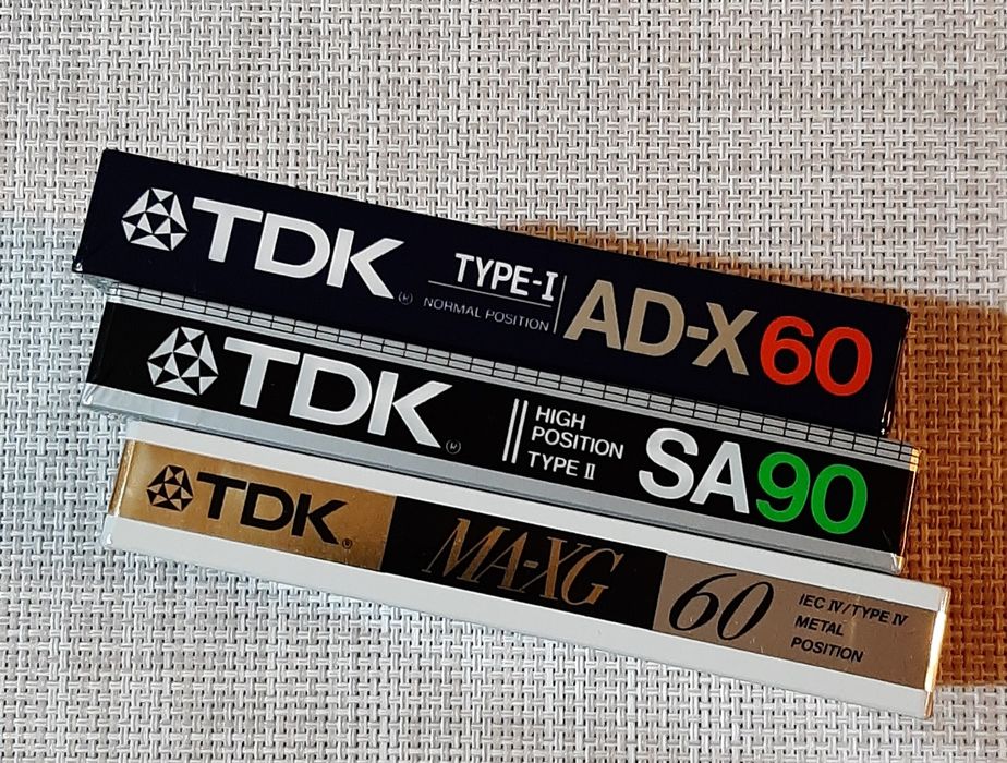 casete audio tdk nu maxell nu sony