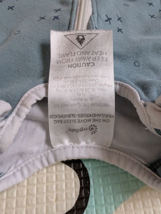 Sac Ergobaby on the move 1 tog, 6-18 luni