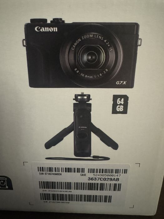 Canon G7 X Mark III Vlogger Kit с гаранция