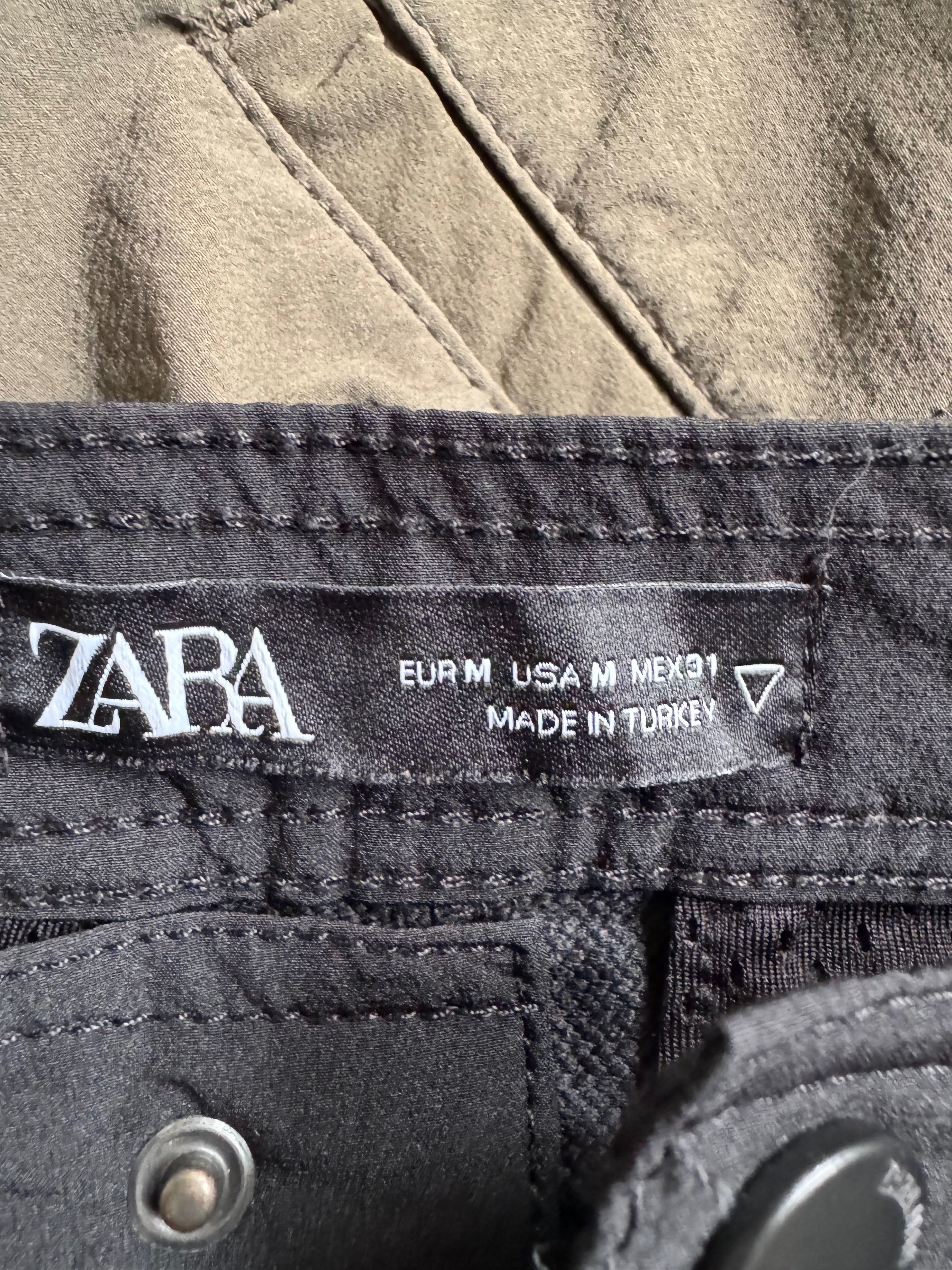 Zara карго спортен панталон за момче зелен и черен 30 лв за бройка