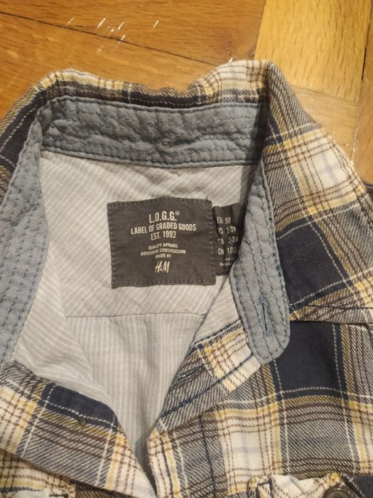 Детска карирана ризка h&m