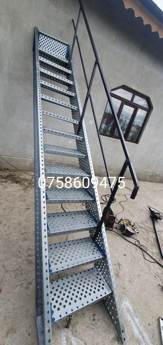 Scari metal 71x27cm 13 trp