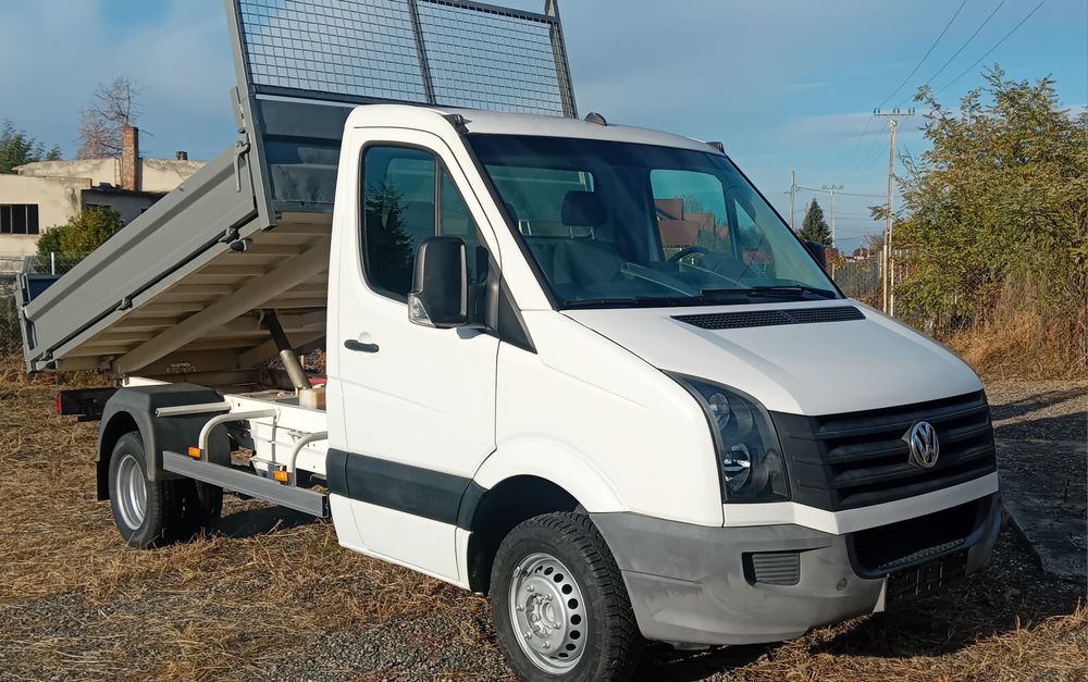Vw Crafter  Bascula / Basculabil fab 2016 axa dubla clima 143000 km !