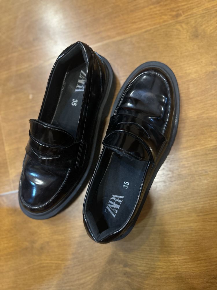Лоферы Zara 35 размер