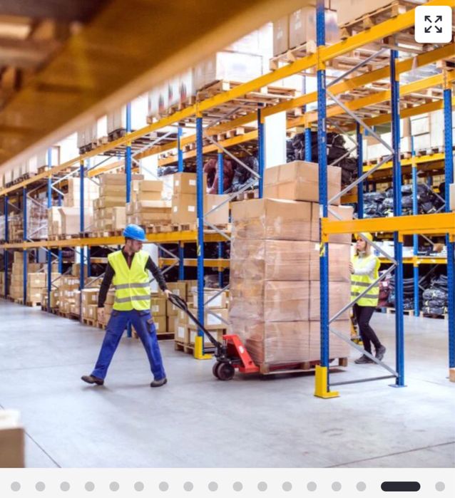 Rafturi metalice pentru depozitare paleti