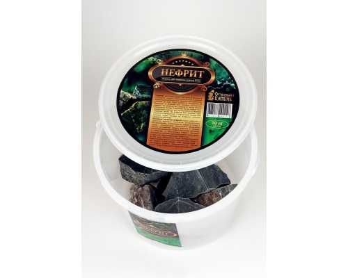 Камень Нефрит (10 кг, колото-пиленый) для бань