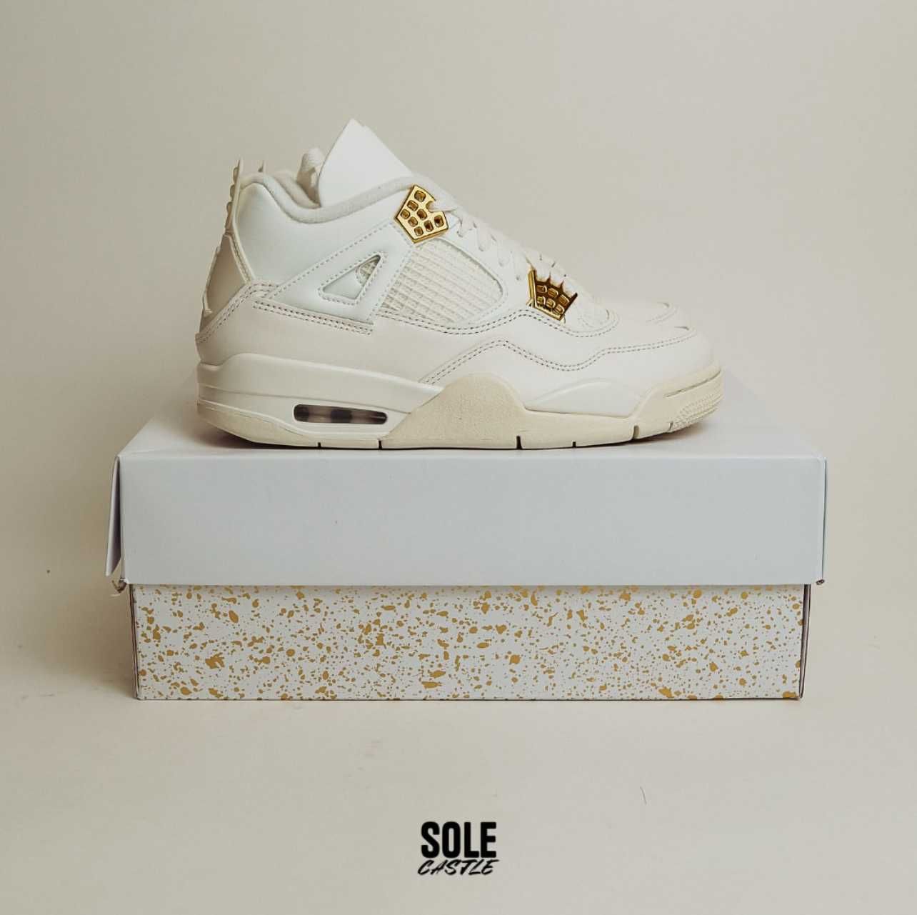 Nike Air Jordan 4 Retro 'Metallic Gold'