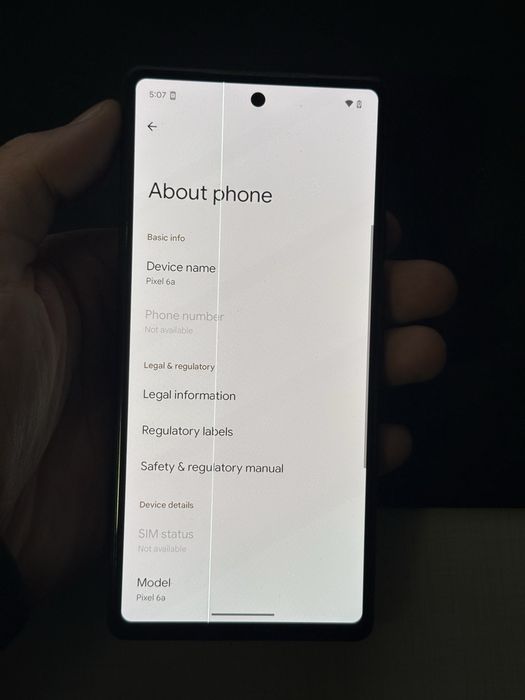 Google pixel 6a 128gb