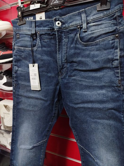 Оригинални дънки G-Star Raw D-Staq W32 W33 W34 W36 нови мъжки 3D Slim
