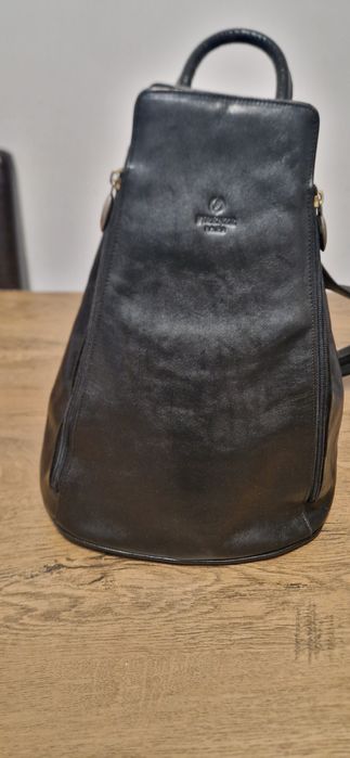 Rucsac din piele naturala Firenze, made in Italy