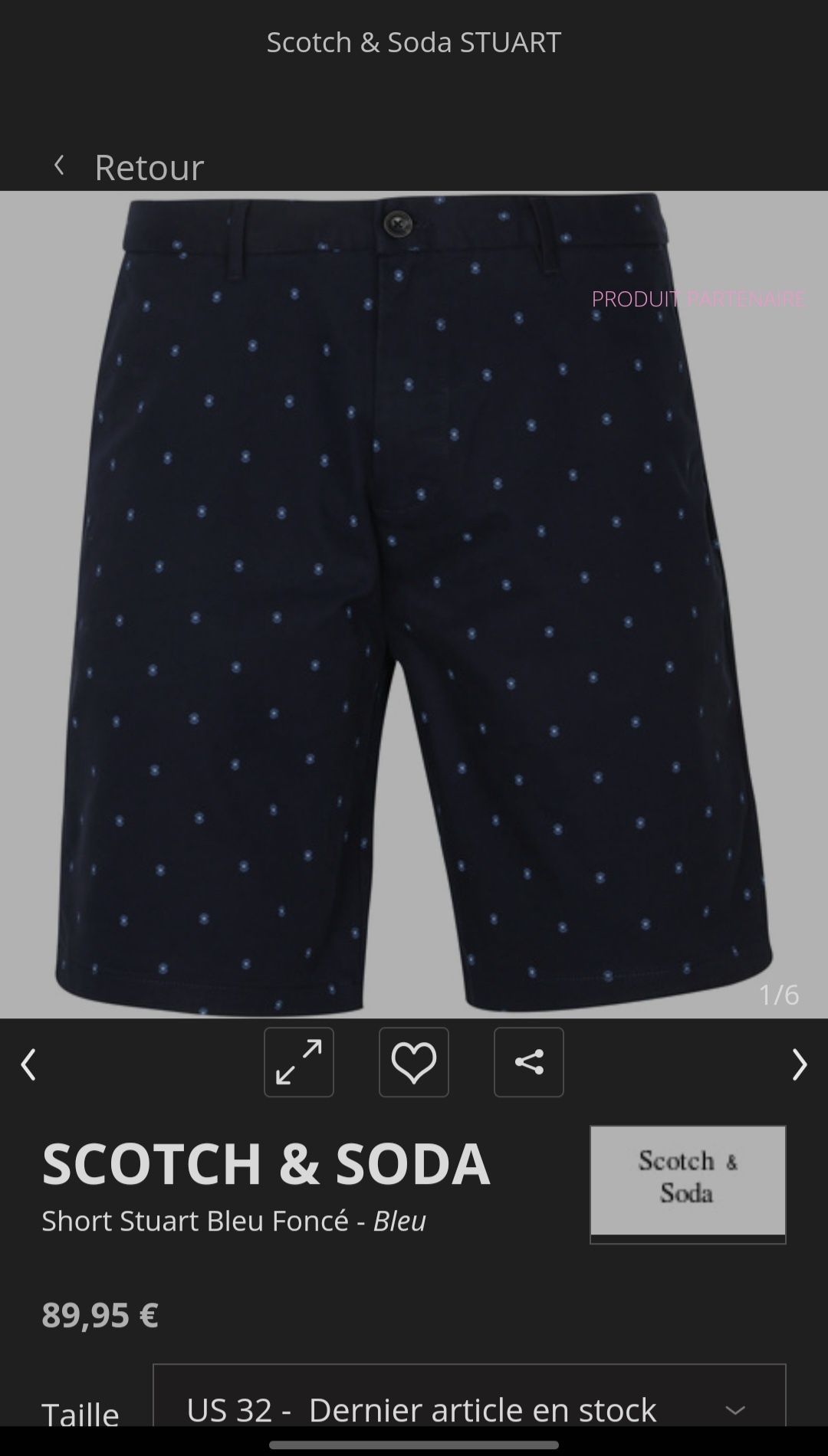 Мъжки панталони Scotch soda M