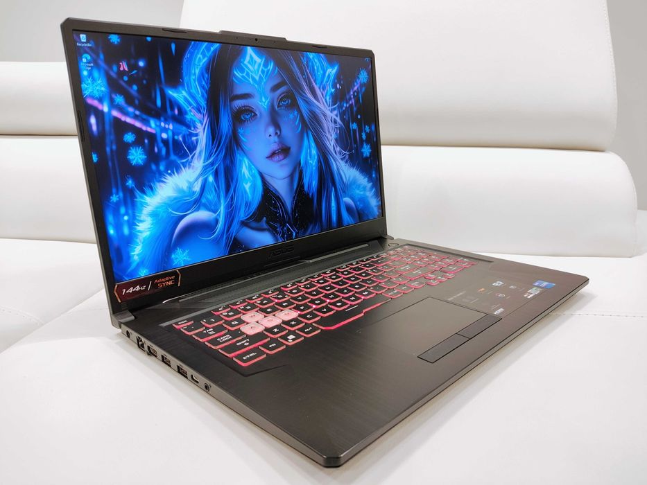 Laptop gaming Asus TUF, intel core i7 -11800H, RTX 3050 TI, 17,3 inch