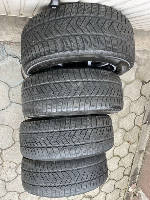 Jante 5x130mm, anvelope iarna 255/55 R18, VW Touareg, Audi Q7, Cayenne