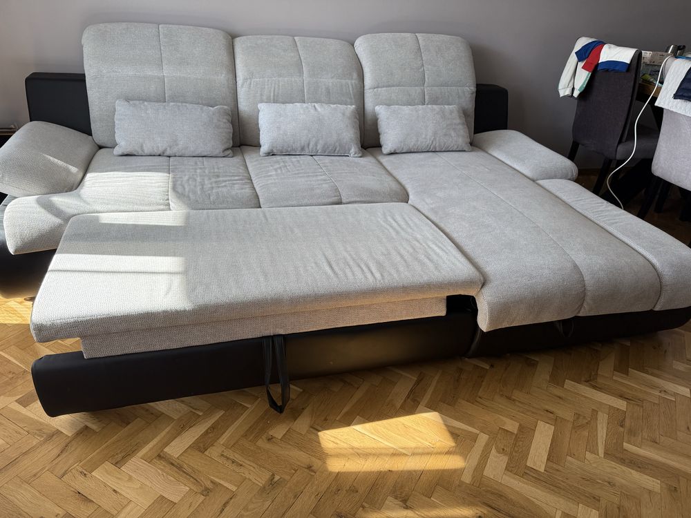 Диван с лежанка COTTA 260/184/83