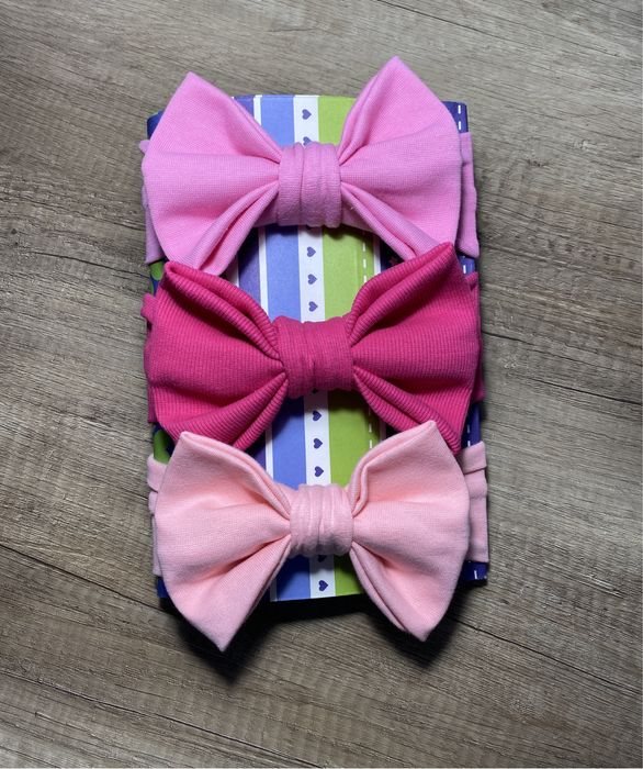 Бебешки ленти с голяма панделка