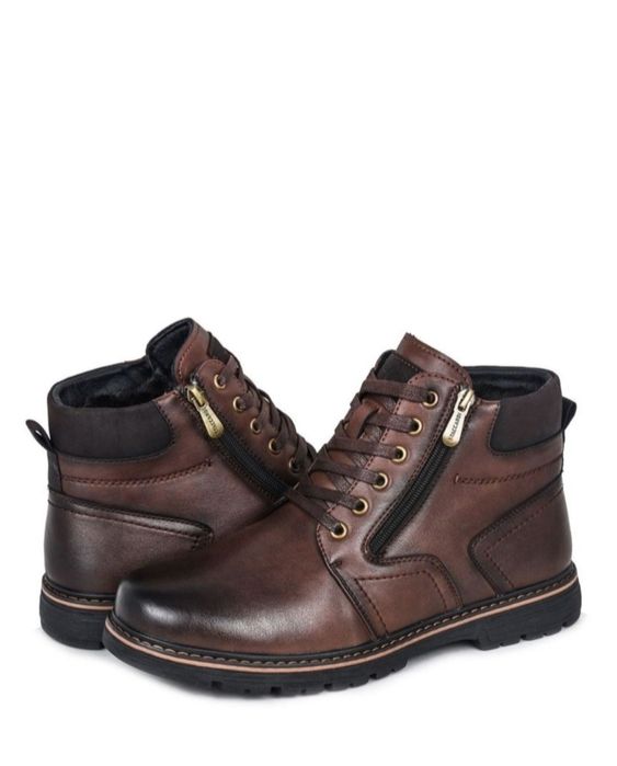 Зимние ботинки  мужские