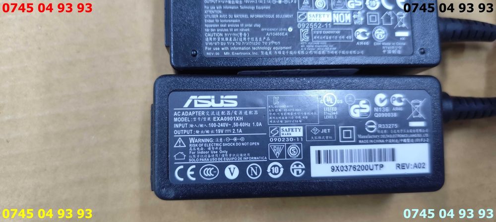 alimentator incacrator asus 19v 2.1A mufa de 2.5mm cu proba