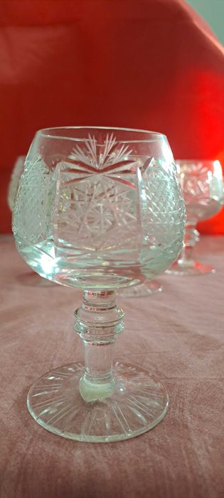 Чаши за коняк оловен кристал серия Ропотамо