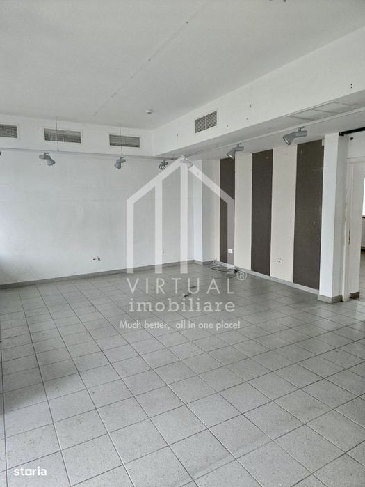 Spatiu comercial de inchiriat 100 mp, vitrina 7ml, Calea Dumbravii