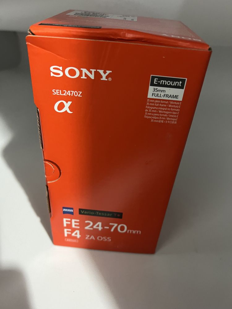 Sony FE 24-70mm F4 OSS sigilat , ocazie