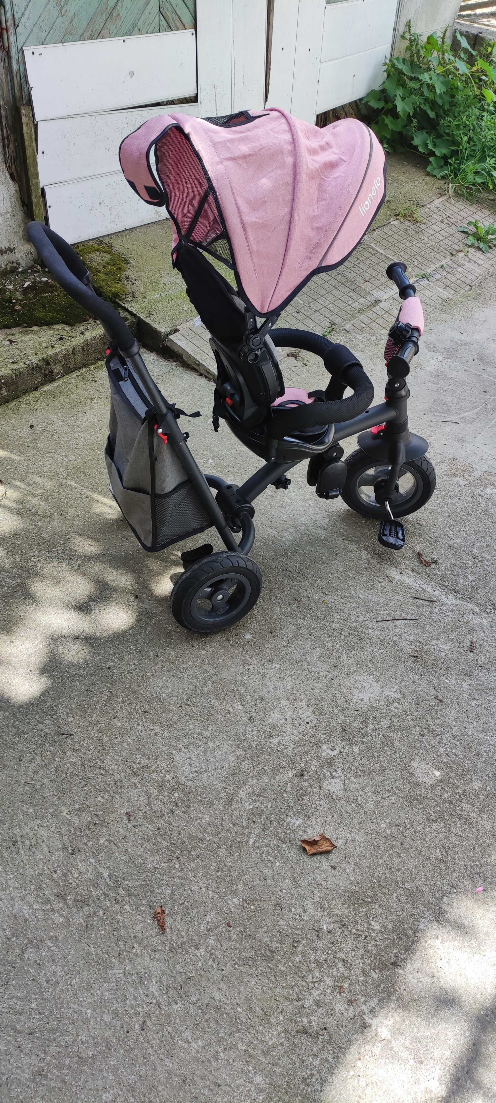 Триколка Lionelo pink 2в1