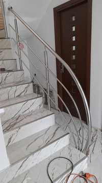 Balustrade Inox.