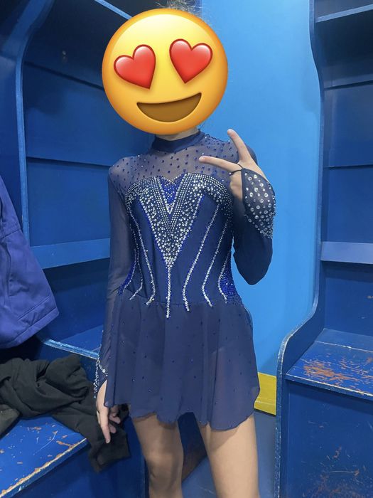 Фигурное катание платье 140-155 рост