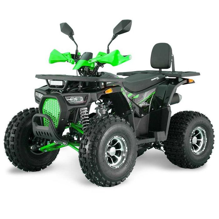 Atv 125cc Mini Rocket Hunter II Deluxe 8" automat 4T benzina verde