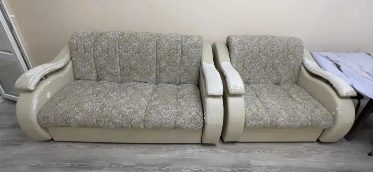 Продается Диван и кресло