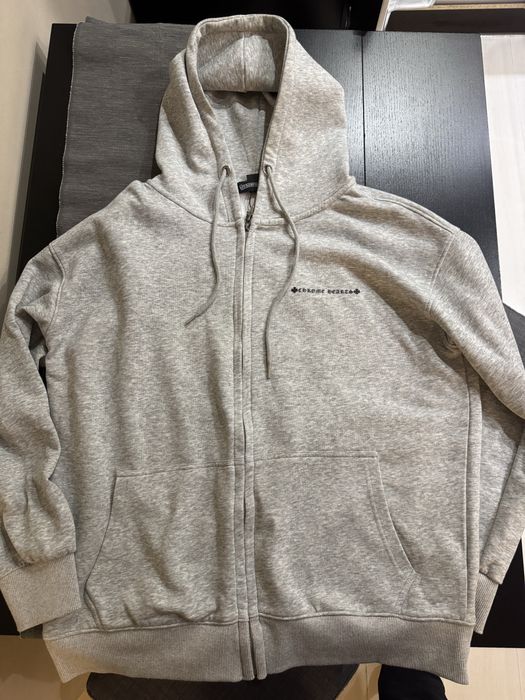 Chrome Hearts сив zip-up