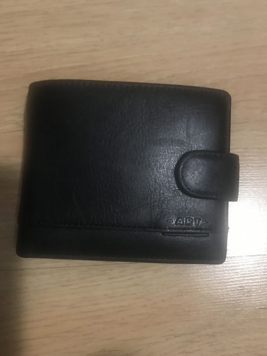НОВ Мъжки портфейл Атр черен