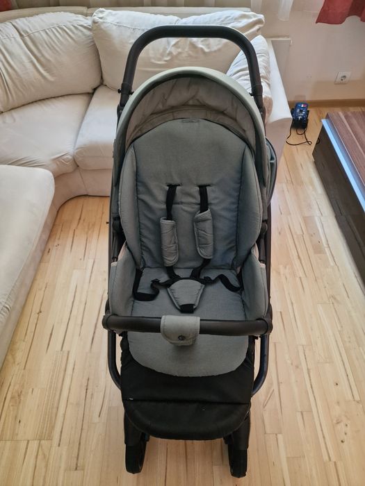 Бебешка количка Tutis Uno 3+, 2в1, цвят Menta