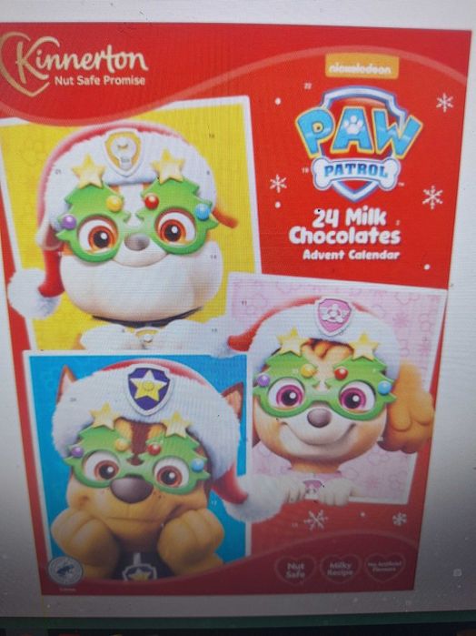 Calendare ciocolata peppa pig si paw patrol