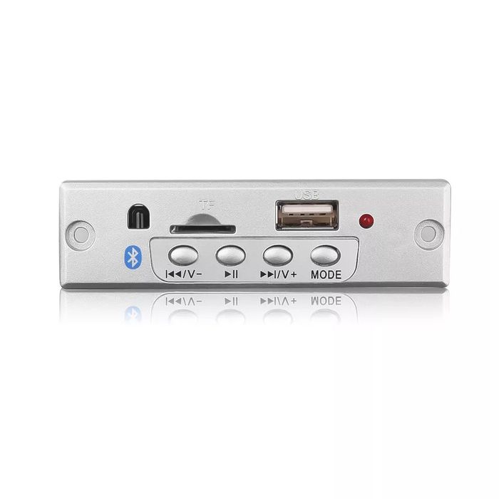 Mp3 player Kebidu, 6V-12V, за вграждане с Bluetooth 5.0,Sd/Fm/AUX/Rec