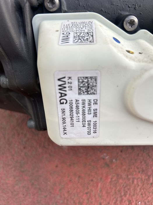 Ax caseta sustinere directie vw passat b6 , b7 model cu capac alb