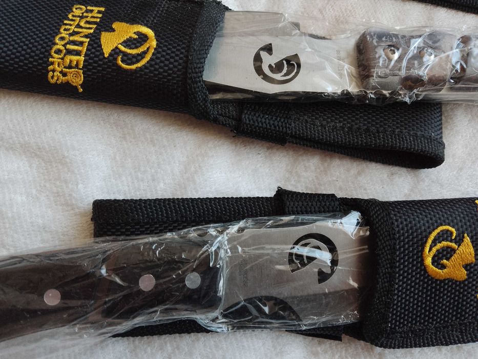 Set de 3 cutite de vanatoare de inalta calitate transare si eviscerare