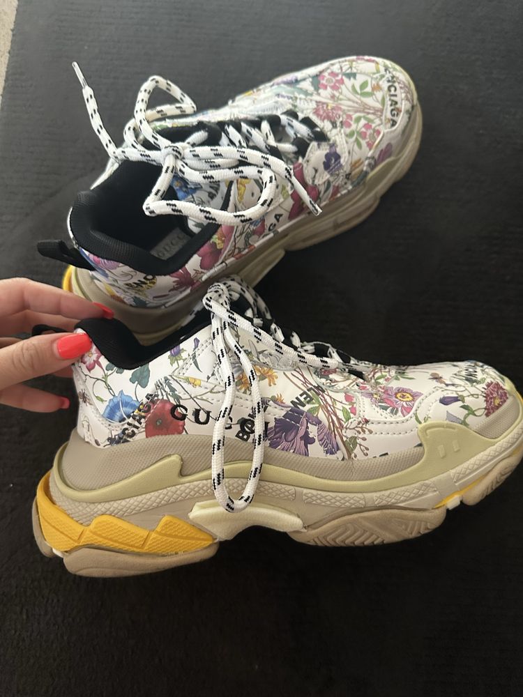НАМАЛЕНИ Маратонки Balenciaga x Gucci