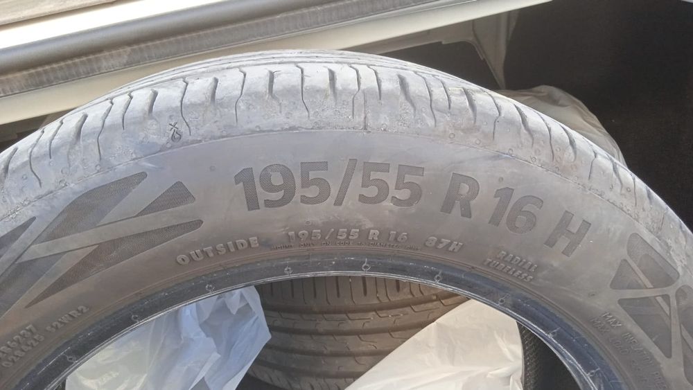 Vând anvelope de vară uzate, în bună stare