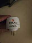 Adaptor priza Europa-SUA, cu impamantate