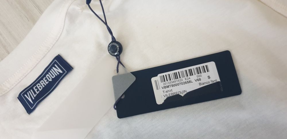 Vilebrequin Cotton Mens Size S НОВО! ОРИГИНАЛ! Мъжка Тениска!