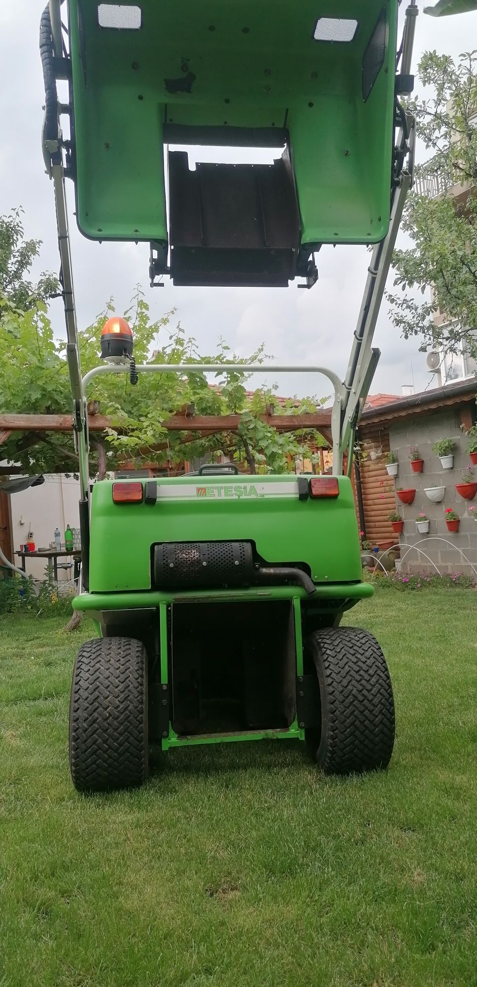 Трактор косачка ETESIA 124 D хидро