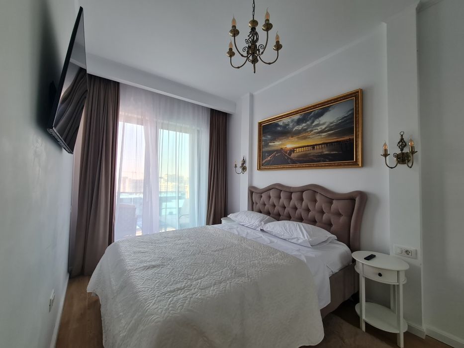 Inchiriez apartament lux vedere mare, Navodari, parcare