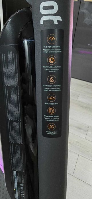 Trotineta electrica Ninebot by Segway KickScooter viteza maxima 25 km