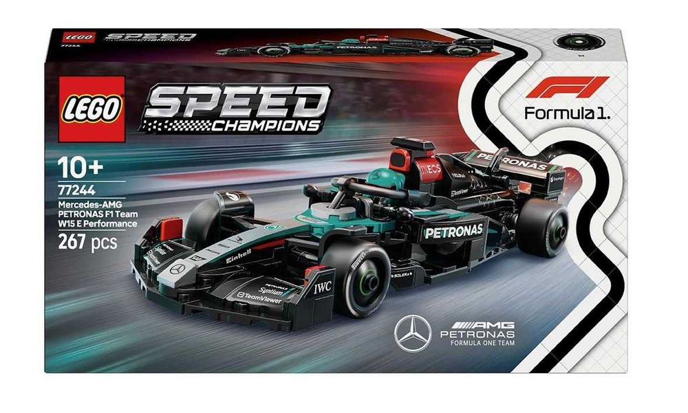 LEGO Speed Champions: Formula 1 - Masina de curse Mercedes-AMG F1