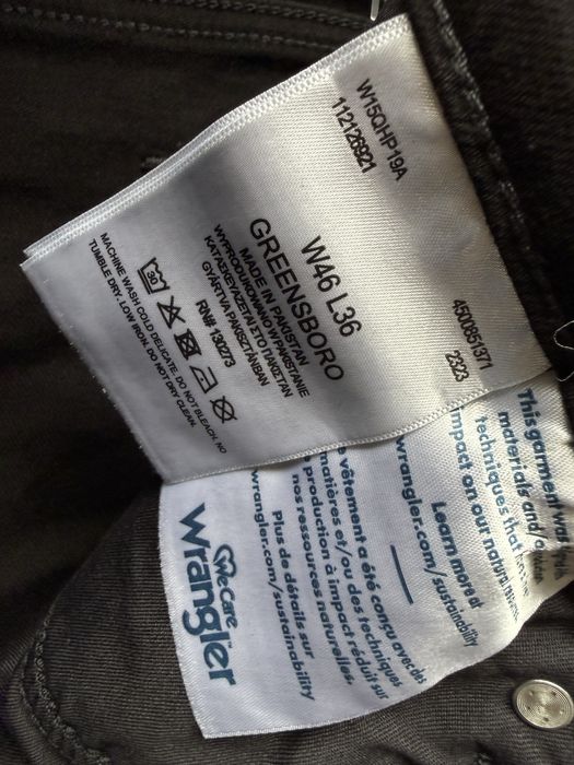 Blugi WRANGLER Greensboro Barbati | Marime 46 x 36 (Talie 125 cm)