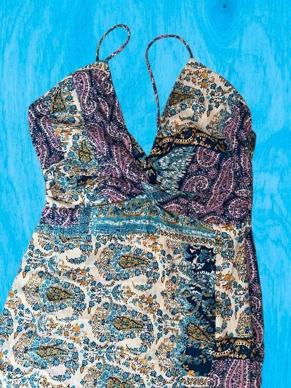 Rochie mozaic Zara patchwork S/M