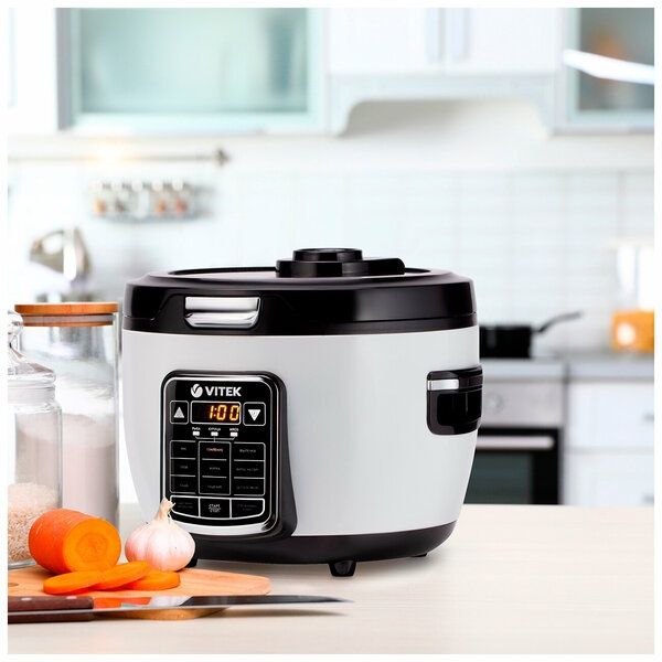 Мультиварка Vitek VT-4284, 4 л, 700 Вт, белый/черный
