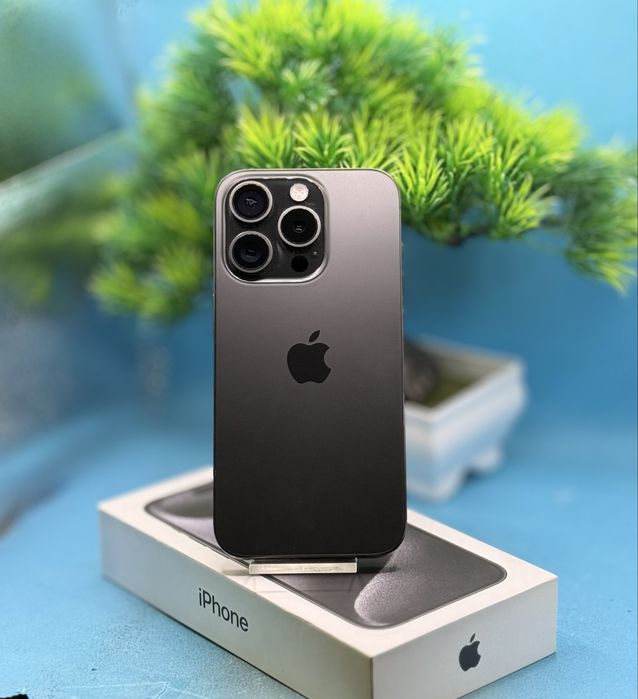 Apple iPhone 15 Pro, 128GB, 5G, Black Titanium