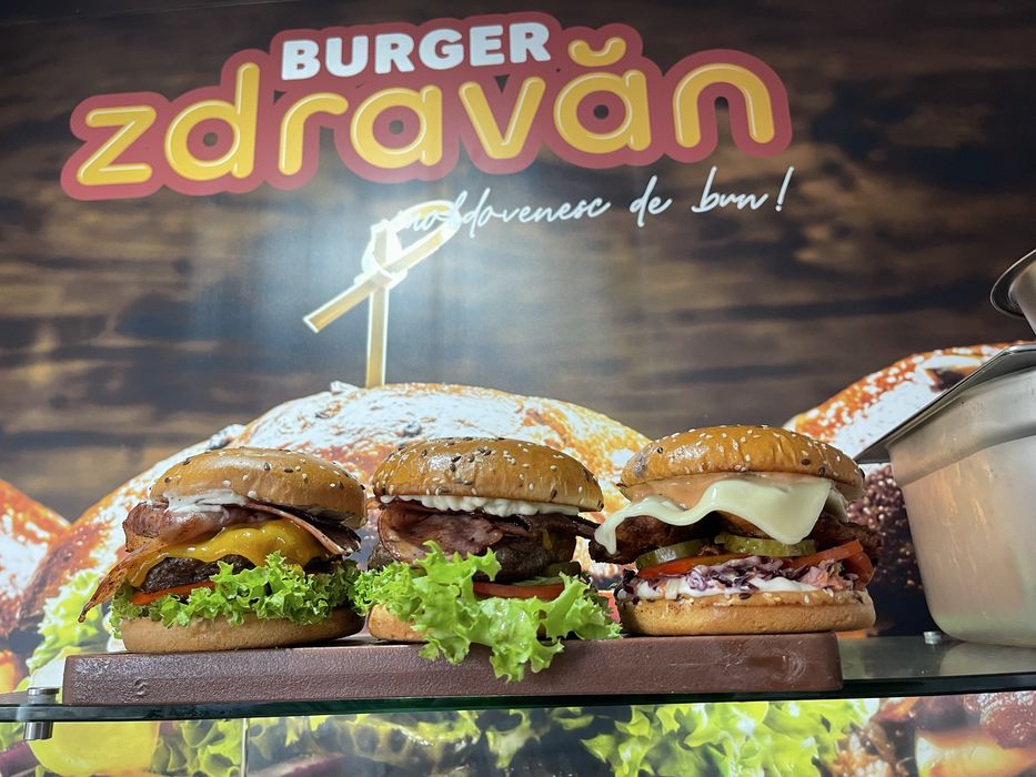Fast Food Burger Zdravan -Rolota Comerciala