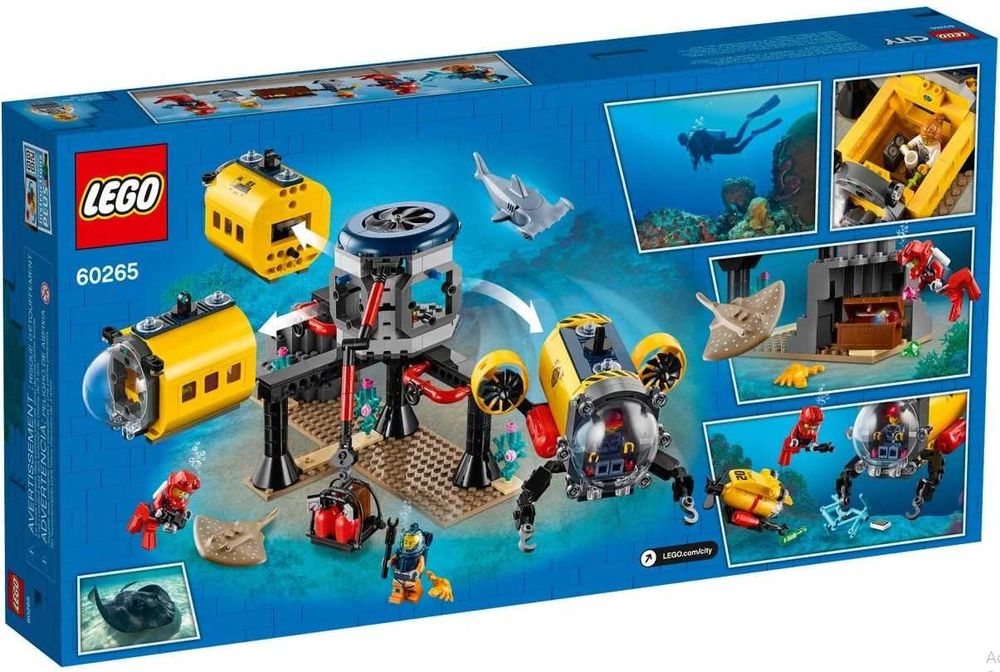 НОВО LEGO City 60265 - Ocean Exploration Base
